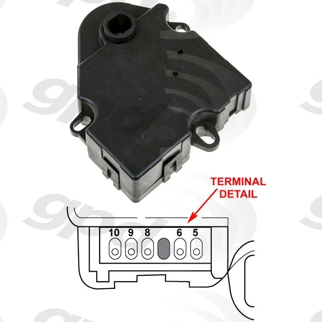 Actuador de puerta para Chevrolet K2500 Suburban 1992-1994 modo HVAC 365MN17 1993 Foto 1 de 1