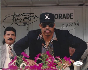 Ken Norton and Alexis Arguello Autographed 8x10 Photo JSA COA BUF - Picture 1 of 1