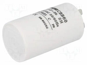 Kondensator: für Motoren, Betrieb 450V Ø40x70mm 20uF -25÷70°C CBB60A-20/450 Kon - Picture 1 of 1