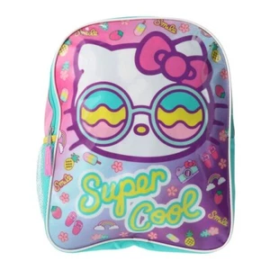 Hello Kitty Sanrio Backpack Pink Keropi Friends School Bag 15x12x5 NEW w Tags - Picture 1 of 4