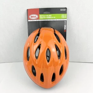 Bell Orange Bicycle Helmet The Original Edge Youth Age 8 To 14 Gear 64-67cm - Picture 1 of 6