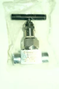 Swagelok 1/2 pollice Valvola ad ago per cofano di servizio severa, stelo a sfera (SS-12NBF8-G) - Foto 1 di 2