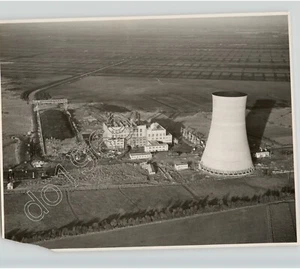 PLANTA DE ENERGÍA ELÉCTRICA con vista aérea industrial Allenwood IRLANDA 1952 Foto de prensa - Imagen 1 de 2