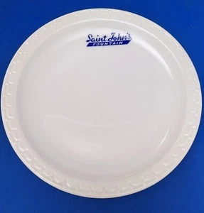 SYRACUSE CHINA (SAINT JOHN’S FOUNTAIN) Restaurant Ware 7 1/4" Salad Plate - Picture 1 of 4