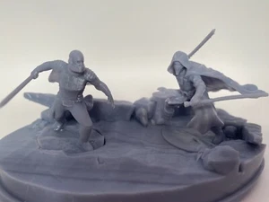 KOTOR Revan and Malak Diorama Star Wars Legion Scale resin miniature - Picture 1 of 3