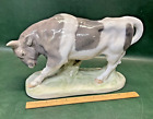 Royal Copenhagen Large Bull Figurine ~ Number 1195 & Signed Knud Kyhn