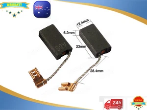 CARBON BRUSHES for BOSCH 607014129 1607014143 3604321025 0601614734 6.2x12.4x23 - Picture 1 of 3