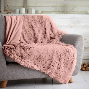 Hug Kuscheldecke Sherpa Fleece Decke Warm Schlafsofa Sofa Stuhl Kunstfell Überwürfe - Bild 1 von 31