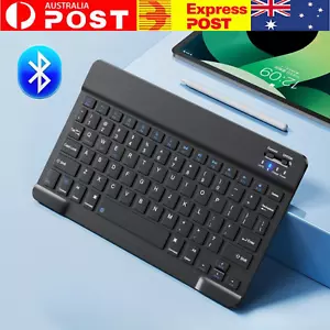 Mini Bluetooth Keyboard Wireless, Ultra-Slim, Rechargeable for iOS/Win/Android - Picture 1 of 10