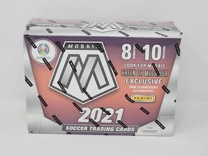 NUEVO Mosaico de Fútbol UEFA Euro Fútbol Mega Caja - 80 Cartas en Total - Imagen 1 de 4