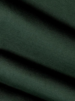 Tela de sarga Hunter verde 60" de ancho - mezcla de poli algodón por yarda Foto 1 de 3