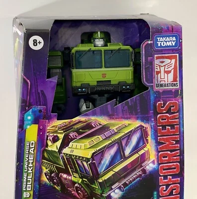 BULKHEAD Transformers Generations Prime Legacy NEW SEALED Hasbro Takara USA - Image 1 of 4