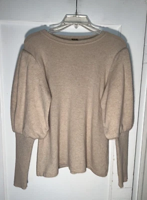 Johanna Ortiz Cashmere sweater Beige Size M.  d559 - Image 1 of 4
