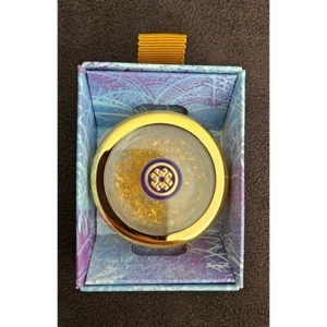 NEW Tatcha Camellia Gold Flakes Lid Logo Decorative Box Lip Balm 6g - Picture 1 of 4