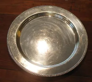 Graff Washbourne Dunn Sterling Silver Serving Platter Bowl Charger Grogan NYC PA - Picture 1 of 5