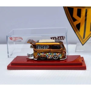 Hot Wheels Custom Made For Fans Kool Kombi M&M RLC-Collectors Item with Case - Picture 1 of 11
