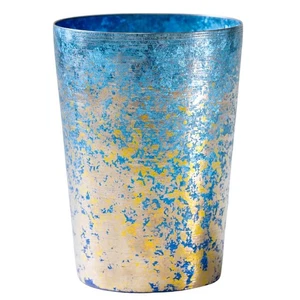 HORIE TAIKO reines Titan doppellagiger Becher (blau, Bierstein) Made in Japan - Bild 1 von 7