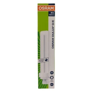 Lámpara fluorescente compacta Osram Dulux D/E 26W 840 4P G24q-3 Cool White NUEVA Y EMBALAJE ORIGINAL - Imagen 1 de 8