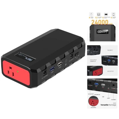 High-Speed 88.8Wh Portable Power Station with AC Outlet for All Your Devices - Image 1 of 4