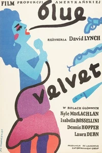 Blue Velvet Polish Movie Poster 24x36 24"X36" Poster - Picture 1 of 1