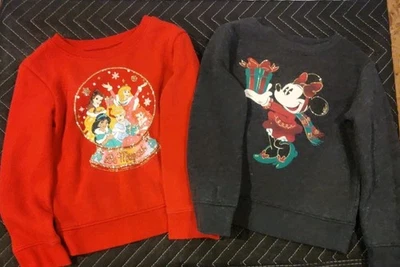 Moletom Jumping Beans Meninas Cinza Minnie Mouse Disney Princesa Natal 4T  - Imagem 1 de 4