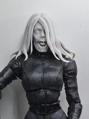 Cabeza de bruja roja zombie impresa en 3d 1:10 7" LEYENDAS DC MULTIVERSO Foto 1 de 2