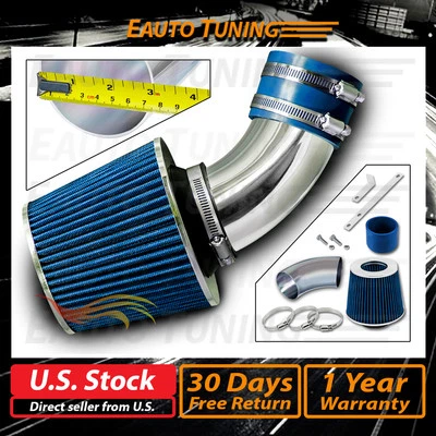 Short Ram Air Intake Kit + BLUE Filter for 94-02 Honda Passport 3.2L V6 * - Image 1 of 4