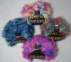 Plymouth Furlauro Fancy Fur Eyelash Yarn – 4 Colors - Picture 1 of 5