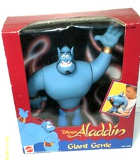 Vintage Disney Aladdin Giant Genie Action Figure Mattel brand new #5325