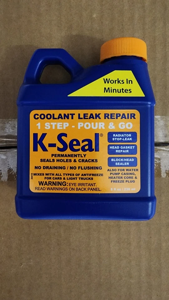 K-SEAL Pour and Go ST5501 Coolant Leak Repair 8 oz FIX Gasket Radiator K SEAL - Image 1 of 1