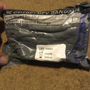 The Emergency Bandage Trauma Wound Dressing 4" Hemorrhage Control Bandage - Picture 1 of 5