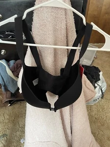 SPANX Bra-Llelujah Front Close Underwire Contour Molded BLACK Bra NEW 32DD - Picture 1 of 5