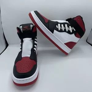Nike Air Jordan 1 Nova XX Bred Toe White Black Red AV4052-106 Women’s Size 5 - Picture 1 of 5