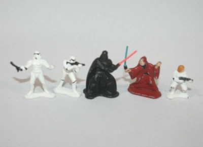 Lote de 5 figuras diecast Star Wars Vintage Micro Collection Death Star Kenner Foto 1 de 2