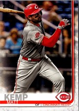 2019 Topps Matt Kemp #454 Cincinnati Reds Baseball Card