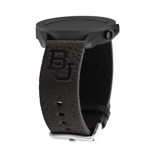 Correa de reloj de cuero Baylor Bears para reloj Samsung Galaxy - Imagen 1 de 12