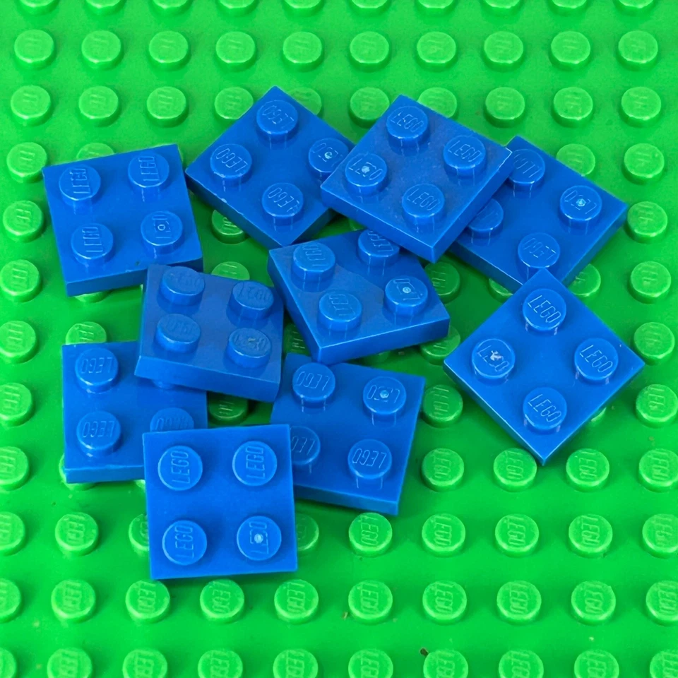 Piezas LEGO 3022 (10 piezas) Placa básica 2x2 Elige color Foto 1 de 1