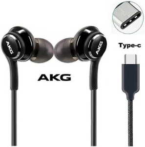 Słuchawki douszne typu C słuchawki douszne AKG zestaw słuchawkowy do Samsung Galaxy S24 Ultra S23+ - Zdjęcie 1 z 17