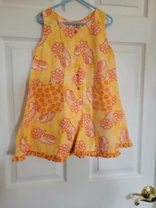 Girls Romper, sz 6X. by Chicken Noodle - Picture 1 of 2