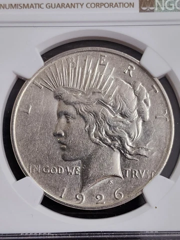 1926 d peace dollar Cover
