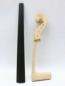 1 set 4/4 parti violoncello collo acero naturale Indonesia fingerboard ebano - Foto 1 di 8