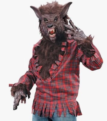 Disfraz Hombre Lobo - Disfraz De Lujo - Adulto - Estándar - 2 Colores Foto 1 de 4