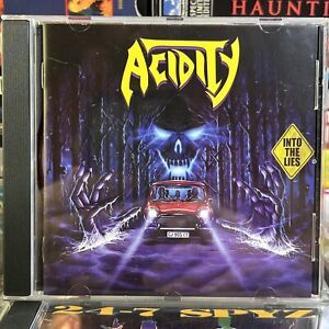 Acidity - Into the Lies 2014 CD Italian Thrash Heavy Metal Nightbreaker Import