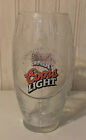 Coors Light Football Shaped Beer Glass