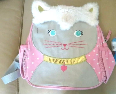 Mini mochila de viaje School Pottery Barn pre k Disney bolsa de gatito gato REGALO 🌈 [ Foto 1 de 4
