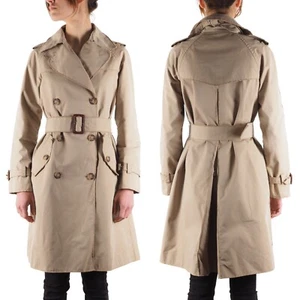 Dolce & Gabbana Vintage Women's Beige Belted Trench Coat Jacket size 38 Italy - Picture 1 of 11