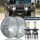 7'' Inch Led Headlights Plug & Play Headlamp For Humvee M998 M923 M35a2 Truck