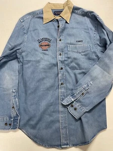 Camisa Harley Davidson Jean Ft. Lauderdale manga larga roundtree & yorke vintage - Imagen 1 de 12