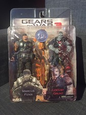 NECA Player Select Gears of War 3 Marcus Fenix & Locust Grunt TRU 2 Pack Figures