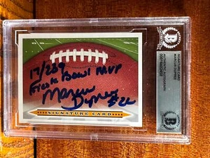 2013 OKLAHOMA SOONERS MARCUS DUPREE ON CARD AUTO AUTOGRAPH BGS AUTHENTIC - Picture 1 of 2